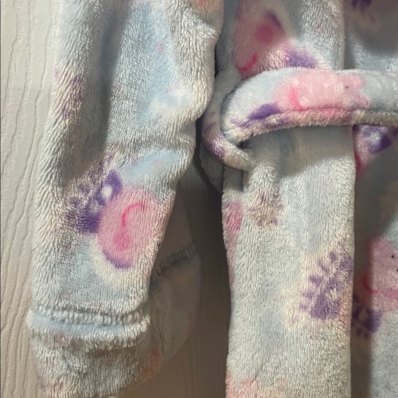 Peppa Pig Kids Hooded Robe Size 4 - Picture 7 of 12